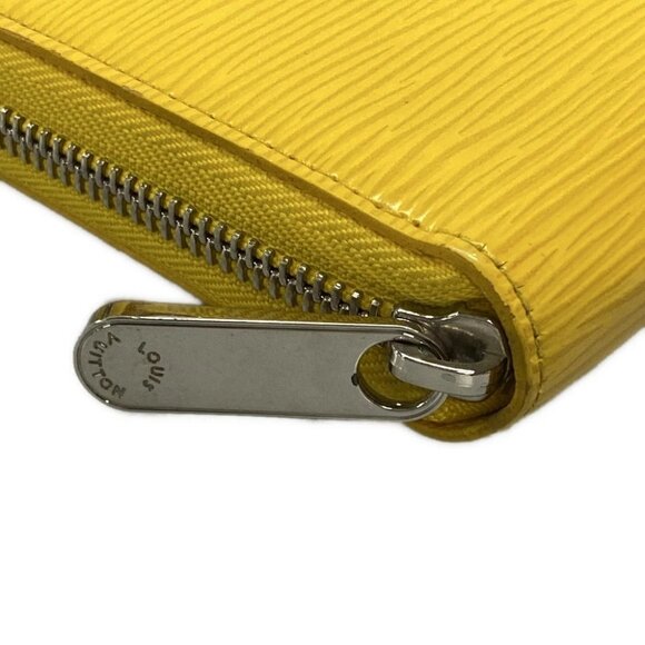 Auth LOUIS VUITTON Zippy Wallet M81229 Sunflower Epi - CA0193 Long Wallet - Picture 9 of 12